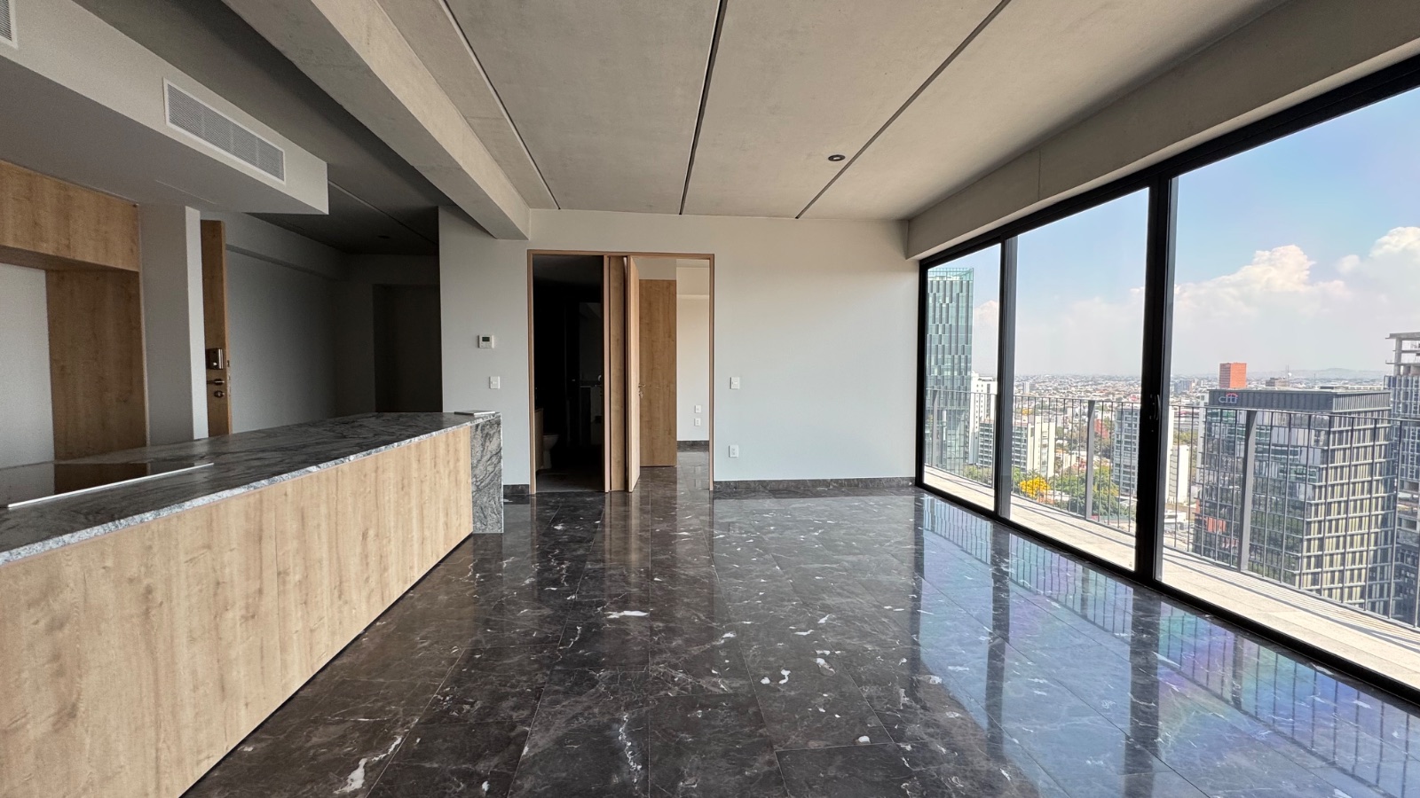 Departamento en Sao Paulo Urbano de 100m2 y 2 recamaras en piso 25 en Providencia