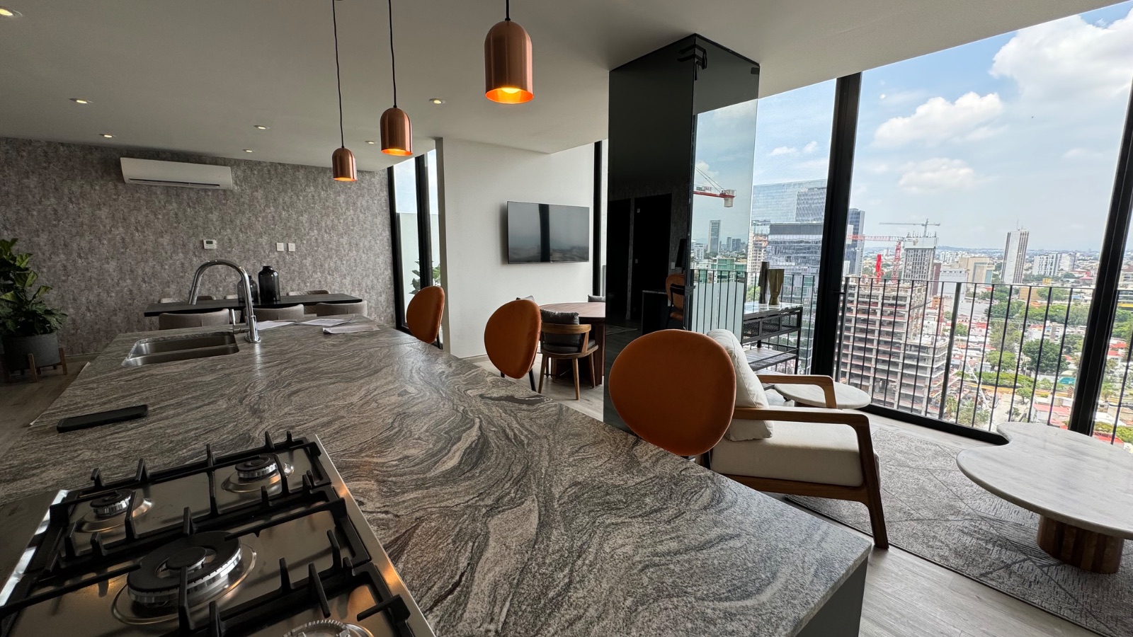 Penthouse de 2 Pisos en Renta Punto Sao Paulo Vertical con 173m2 en Providencia